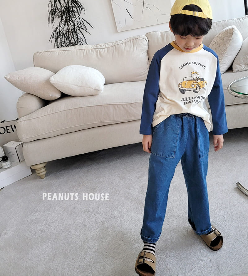 Peanuts - Korean Children Fashion - #childrensboutique - Thin Jeans - 4