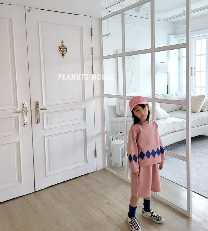 Peanuts - Korean Children Fashion - #discoveringself - Agyle Top Bottom Set - 7