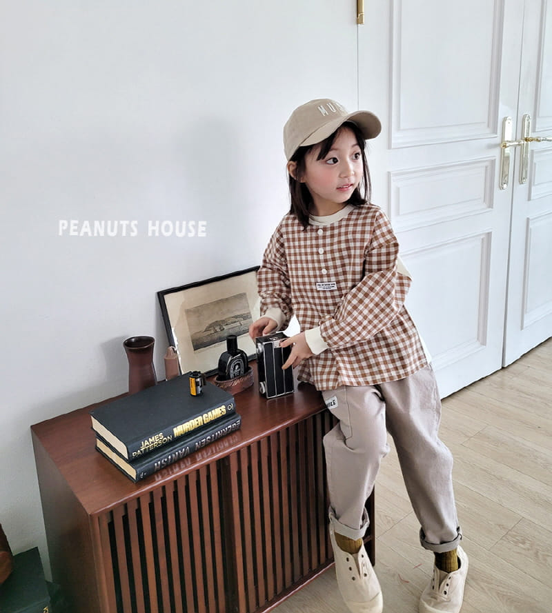 Peanuts - Korean Children Fashion - #littlefashionista - Label Pants - 9