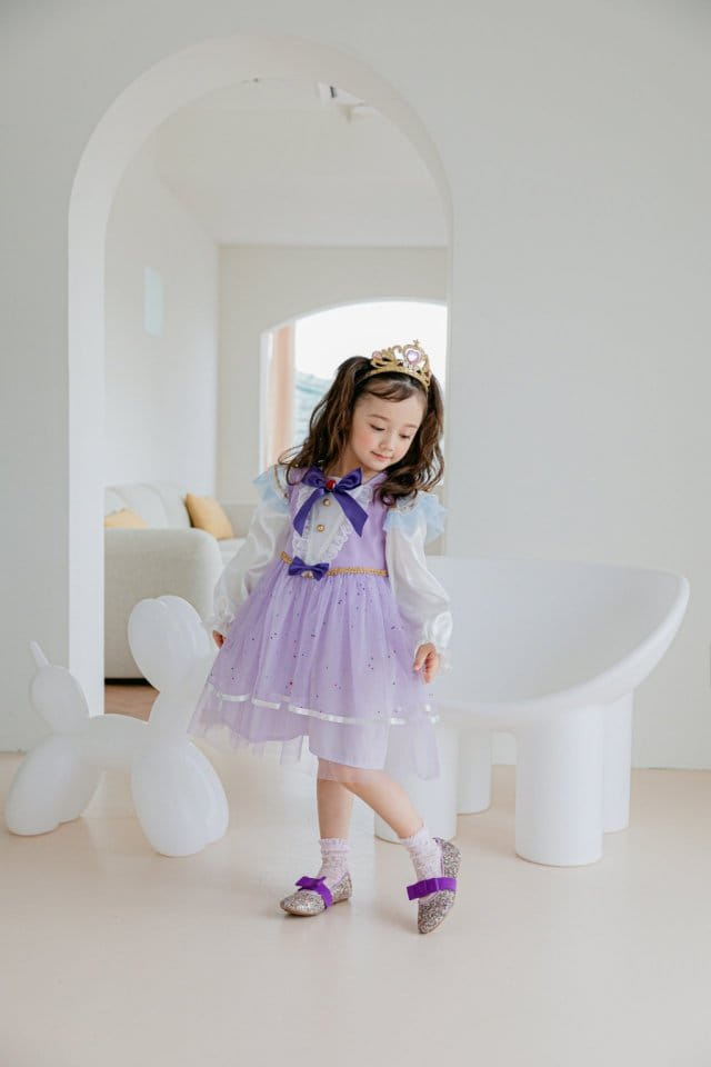 Pink Berry - Korean Children Fashion - #minifashionista - Purple Pink One-piece - 6