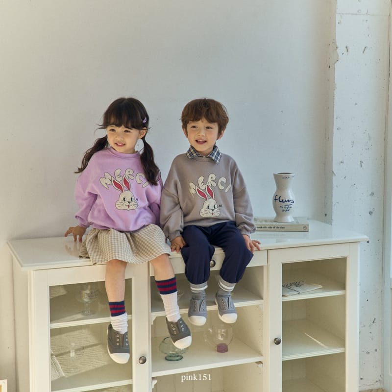 Pink151 - Korean Children Fashion - #childofig - Merci Sweatshirt - 11