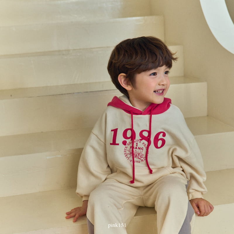 Pink151 - Korean Children Fashion - #fashionkids - 1986 Color Hoody Tee - 3