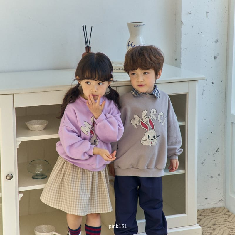 Pink151 - Korean Children Fashion - #kidzfashiontrend - Merci Sweatshirt - 2