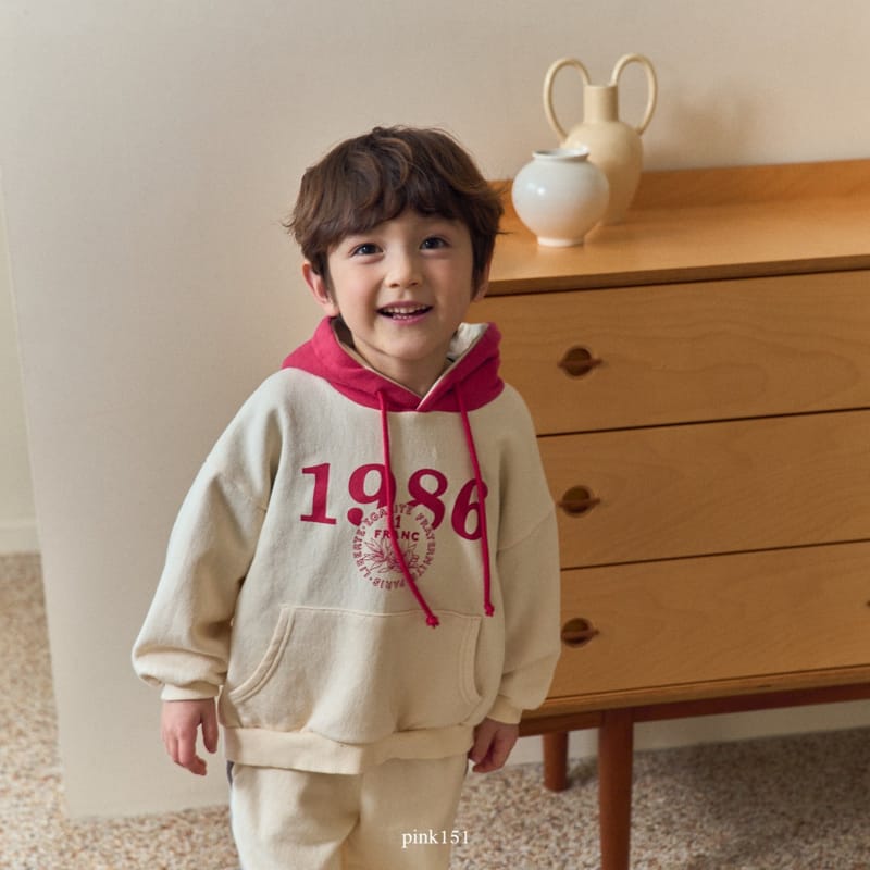 Pink151 - Korean Children Fashion - #littlefashionista - 1986 Color Hoody Tee - 8