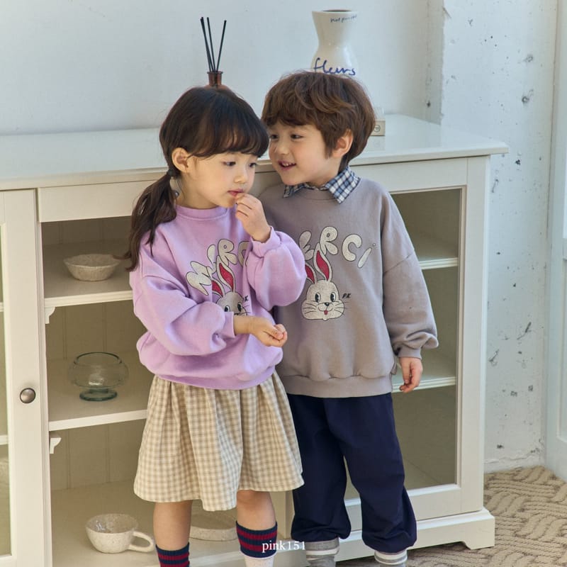 Pink151 - Korean Children Fashion - #magicofchildhood - Merci Sweatshirt - 5