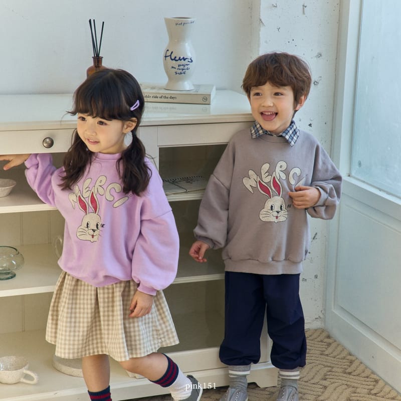 Pink151 - Korean Children Fashion - #stylishchildhood - Merci Sweatshirt - 10