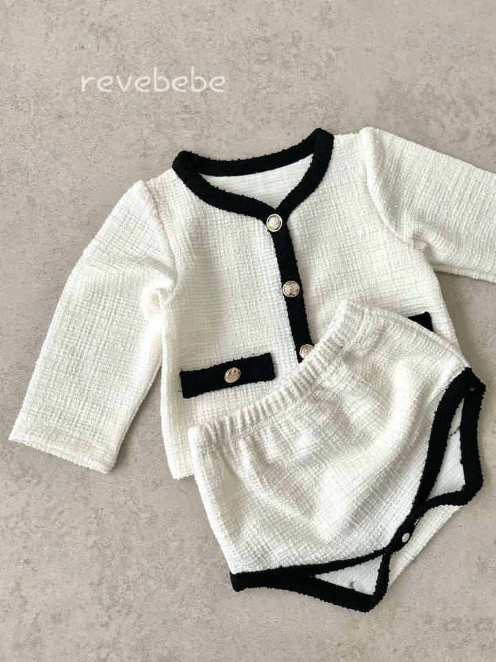 Reve Kid - Korean Baby Fashion - #babyfever - Bebe Twid Bloomer Set