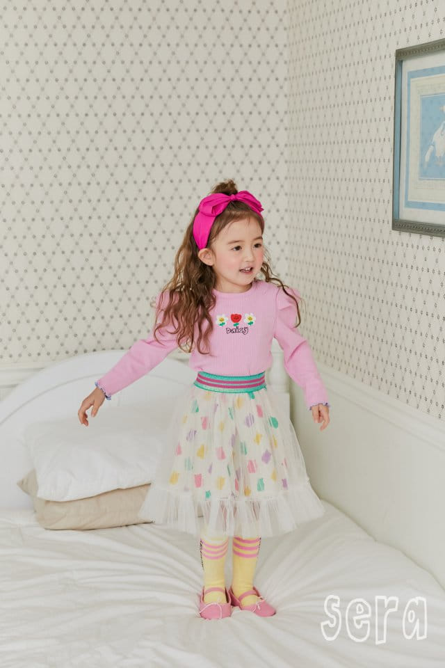 Sera - Korean Children Fashion - #Kfashion4kids - Dasiy Rib Tee - 3