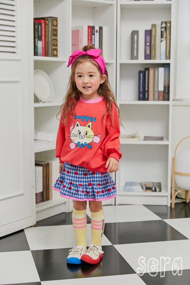 Sera - Korean Children Fashion - #prettylittlegirls - Apple Kitty Set - 4