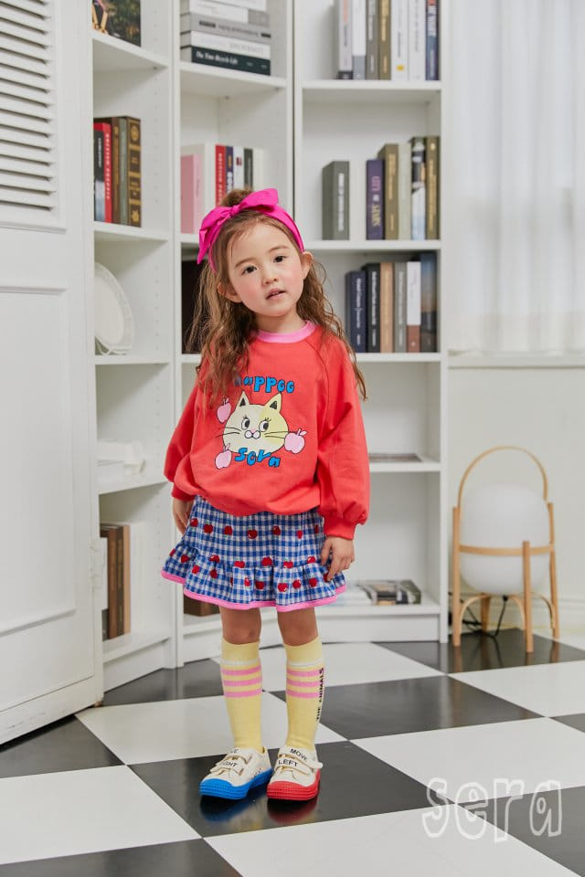 Sera - Korean Children Fashion - #childrensboutique - Apple Kitty Set - 6