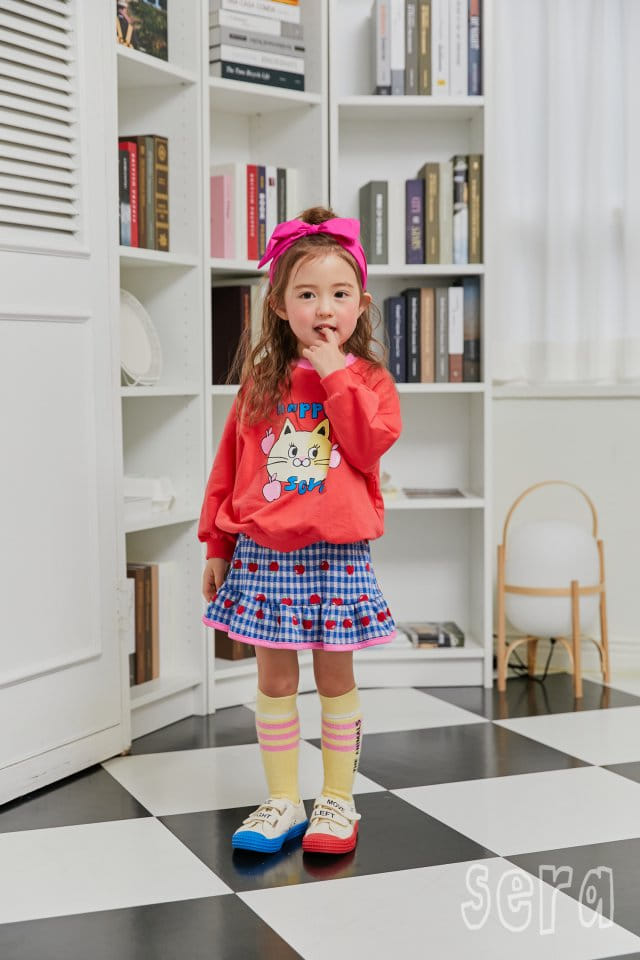 Sera - Korean Children Fashion - #designkidswear - Apple Kitty Set - 7