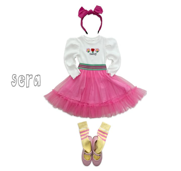 Sera - Korean Children Fashion - #discoveringself - Dasiy Rib Tee - 12