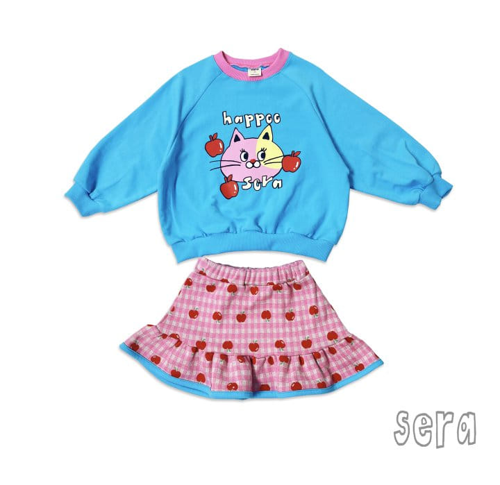 Sera - Korean Children Fashion - #fashionkids - Apple Kitty Set - 9