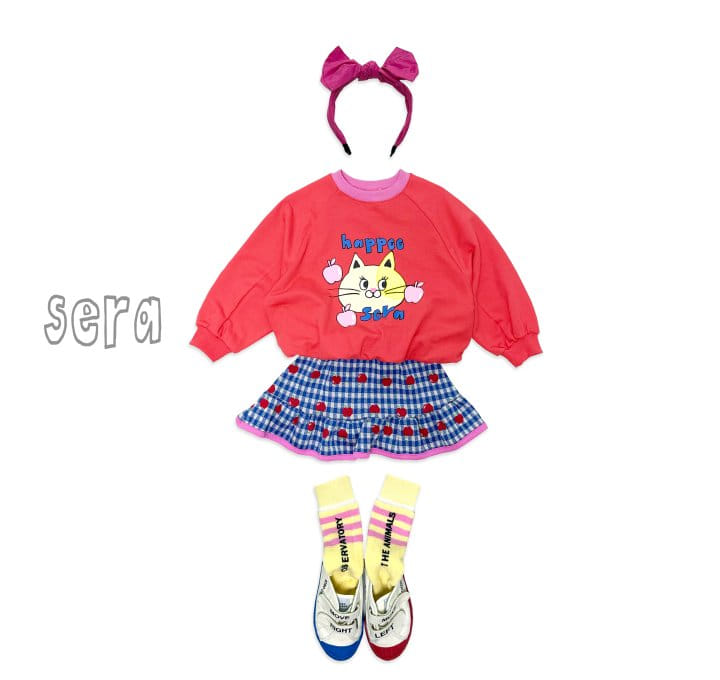 Sera - Korean Children Fashion - #kidsstore - Apple Kitty Set - 11