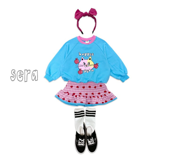 Sera - Korean Children Fashion - #kidzfashiontrend - Apple Kitty Set - 12