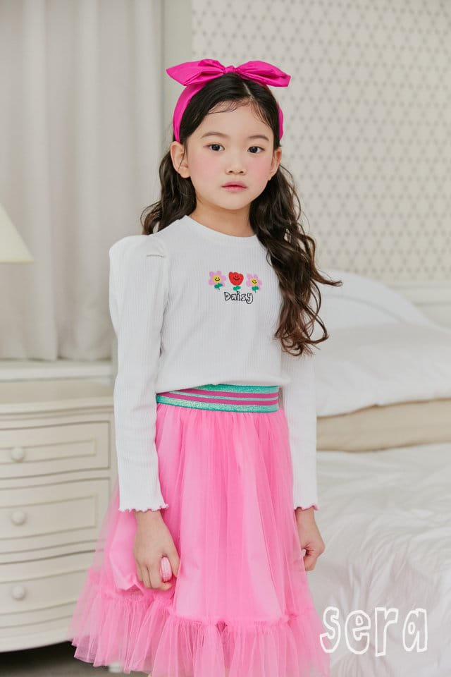 Sera - Korean Children Fashion - #Kfashion4kids - Dasiy Rib Tee - 4