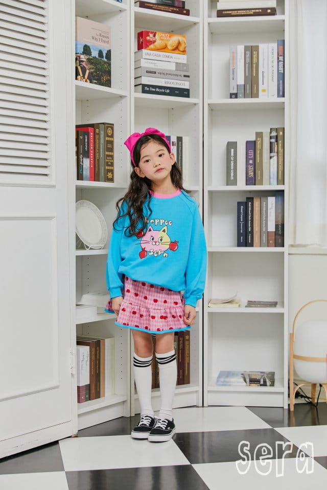 Sera - Korean Children Fashion - #minifashionista - Apple Kitty Set - 2