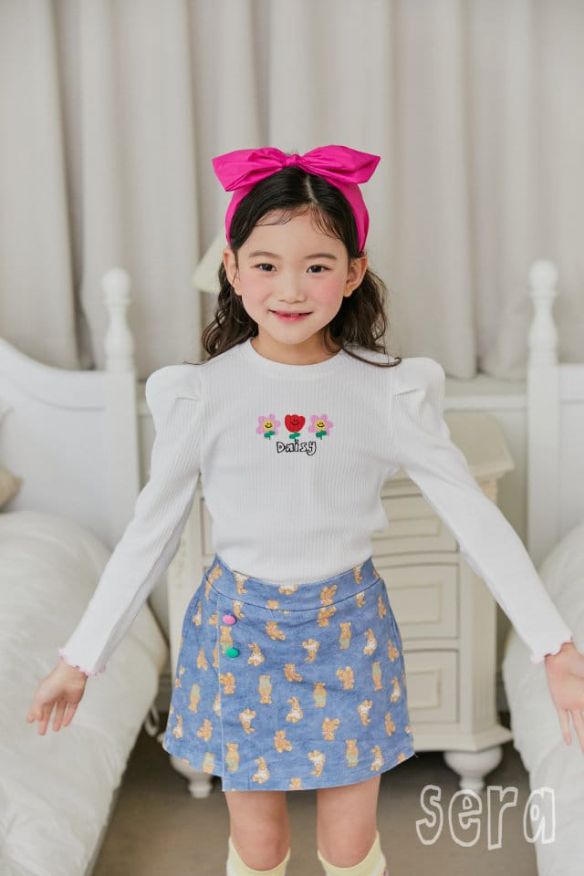 Sera - Korean Children Fashion - #prettylittlegirls - Dasiy Rib Tee - 7