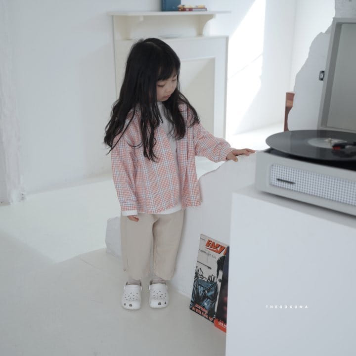 Shinseage Kids - Korean Children Fashion - #Kfashion4kids - Sweet Check Shirt - 10