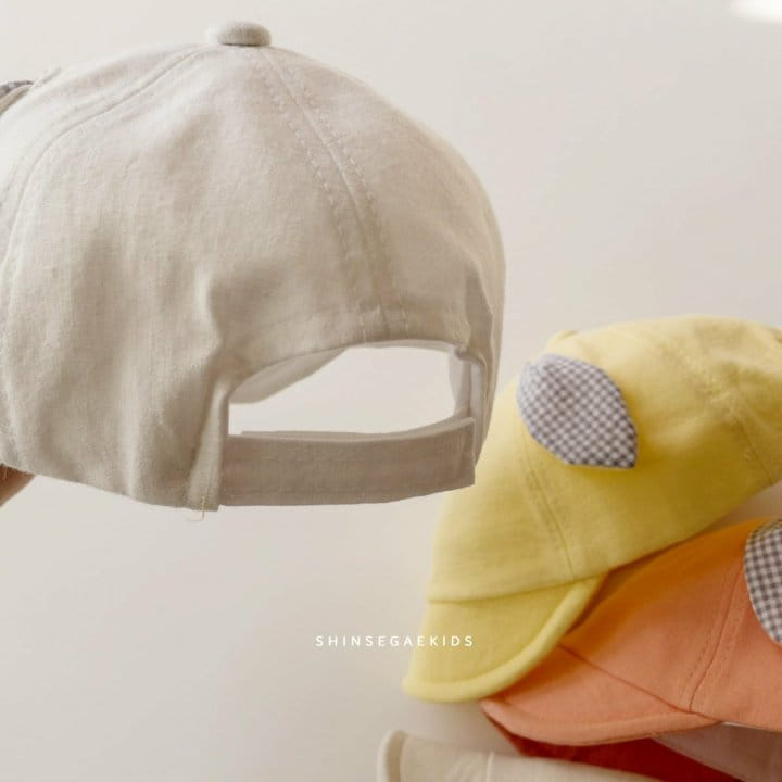 Shinseage Kids - Korean Children Fashion - #childofig - Check Ear Cap - 6