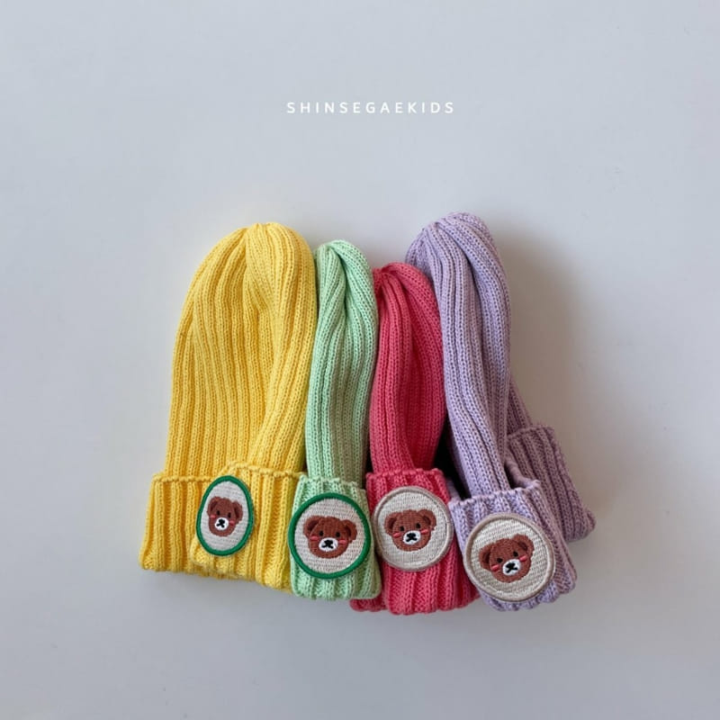 Shinseage Kids - Korean Children Fashion - #childofig - Cotton Bear Beanie - 4