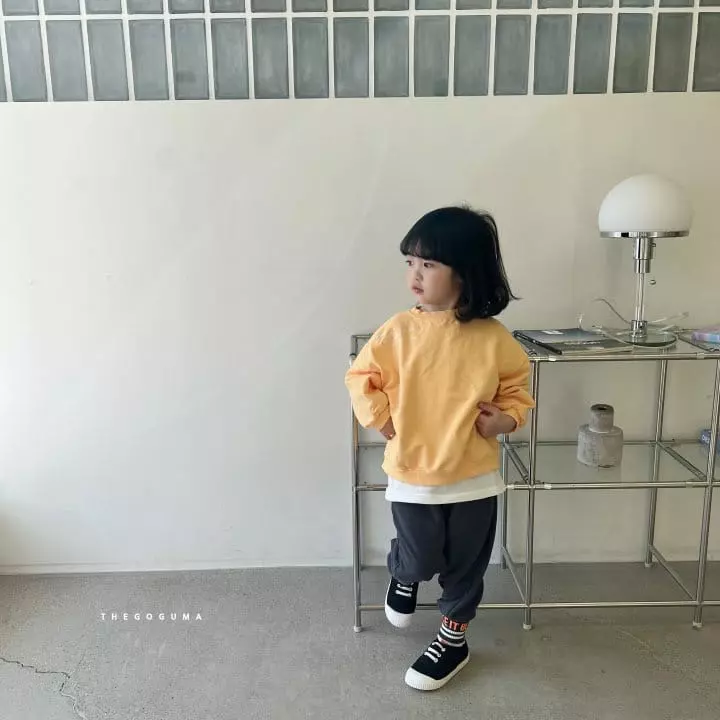 Shinseage Kids - Korean Children Fashion - #childofig - Lettering Embrodiery Sweatshirt - 9