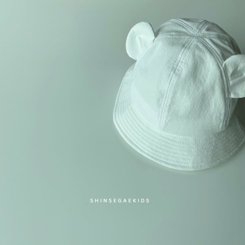 Shinseage Kids - Korean Children Fashion - #childrensboutique - Bear Ear Bucket Hat