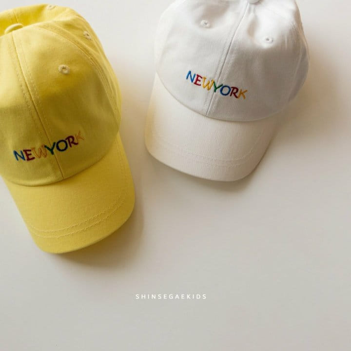 Shinseage Kids - Korean Children Fashion - #childrensboutique - Color Newyork Cap