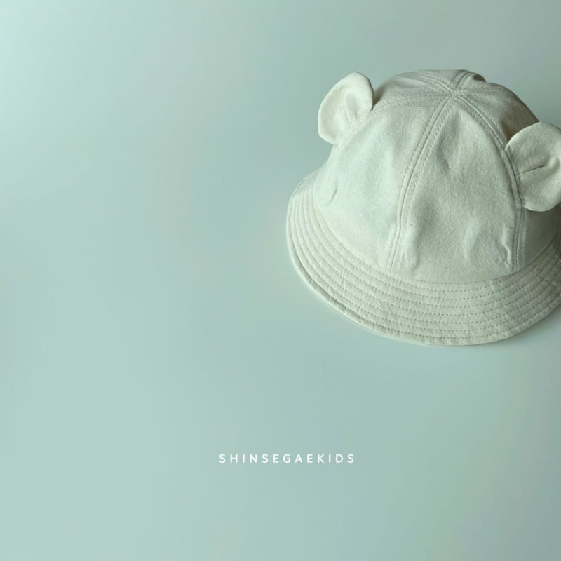 Shinseage Kids - Korean Children Fashion - #designkidswear - Bear Ear Bucket Hat - 2