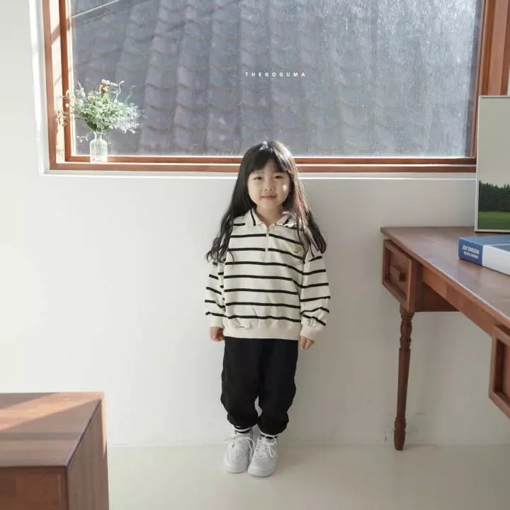 Shinseage Kids - Korean Children Fashion - #designkidswear - Stripes Anorak Sweatshirt - 12