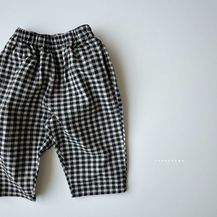 Shinseage Kids - Korean Children Fashion - #fashionkids - Gogo Check Pants - 4