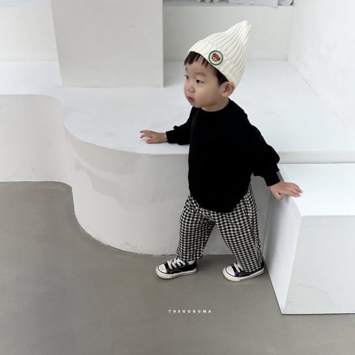 Shinseage Kids - Korean Children Fashion - #littlefashionista - Gogo Check Pants - 8