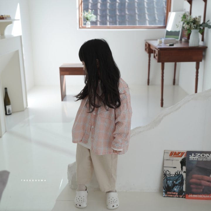 Shinseage Kids - Korean Children Fashion - #magicofchildhood - Sweet Check Shirt - 12