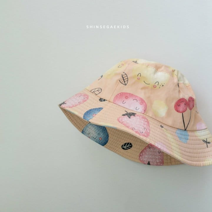 Shinseage Kids - Korean Children Fashion - #minifashionista - Frusit Bucket Hat - 3