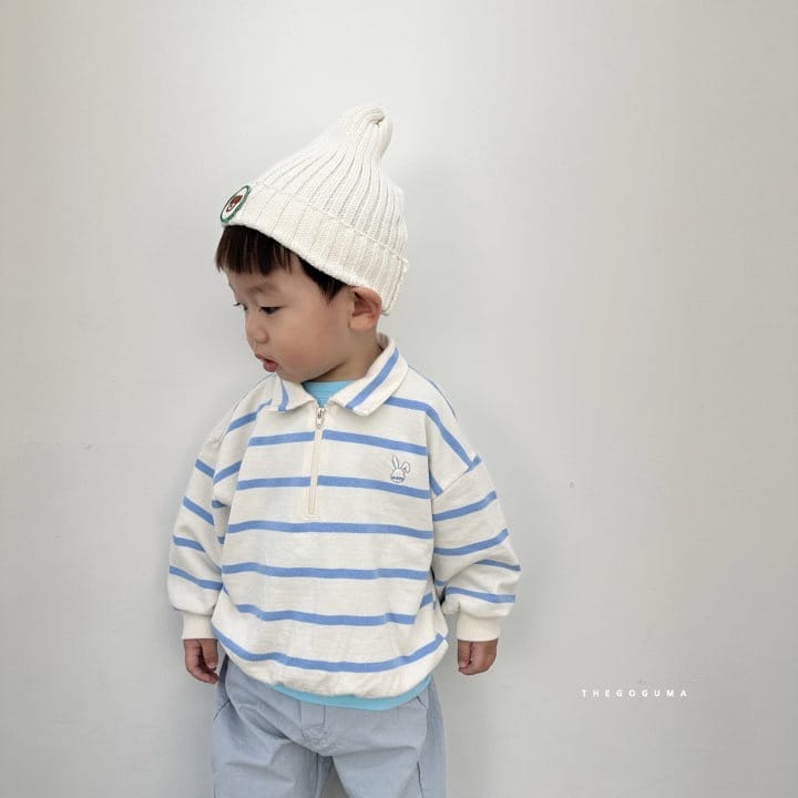 Shinseage Kids - Korean Children Fashion - #stylishchildhood - Stripes Anorak Sweatshirt - 9