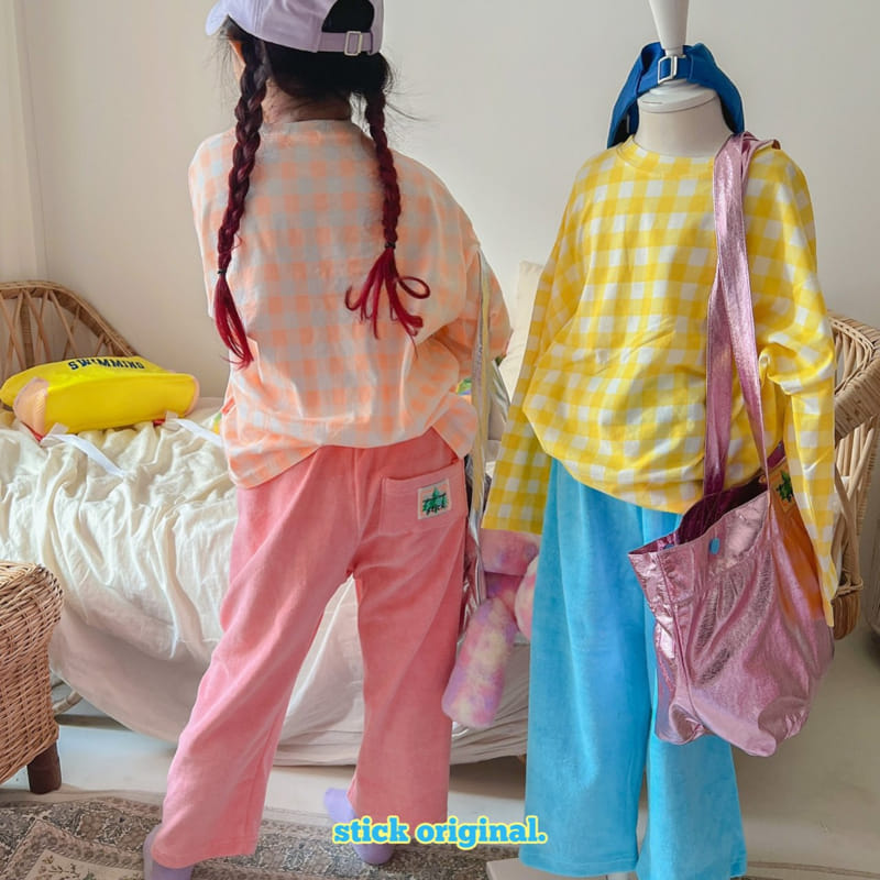 Stick - Korean Children Fashion - #designkidswear - Terry Pants with Mom