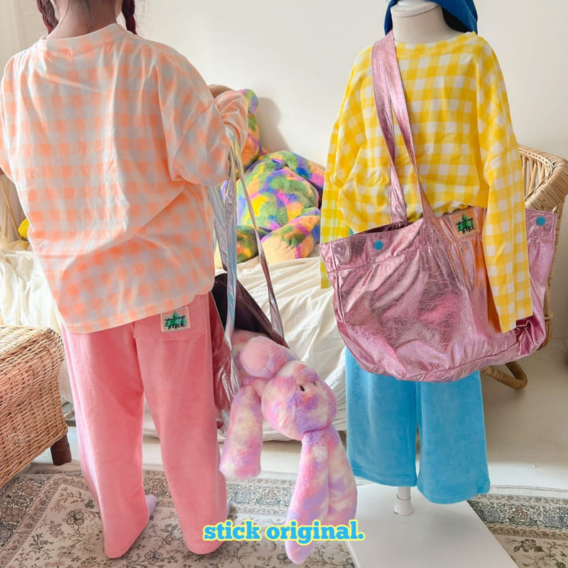 Stick - Korean Children Fashion - #discoveringself - Terry Pants with Mom - 2