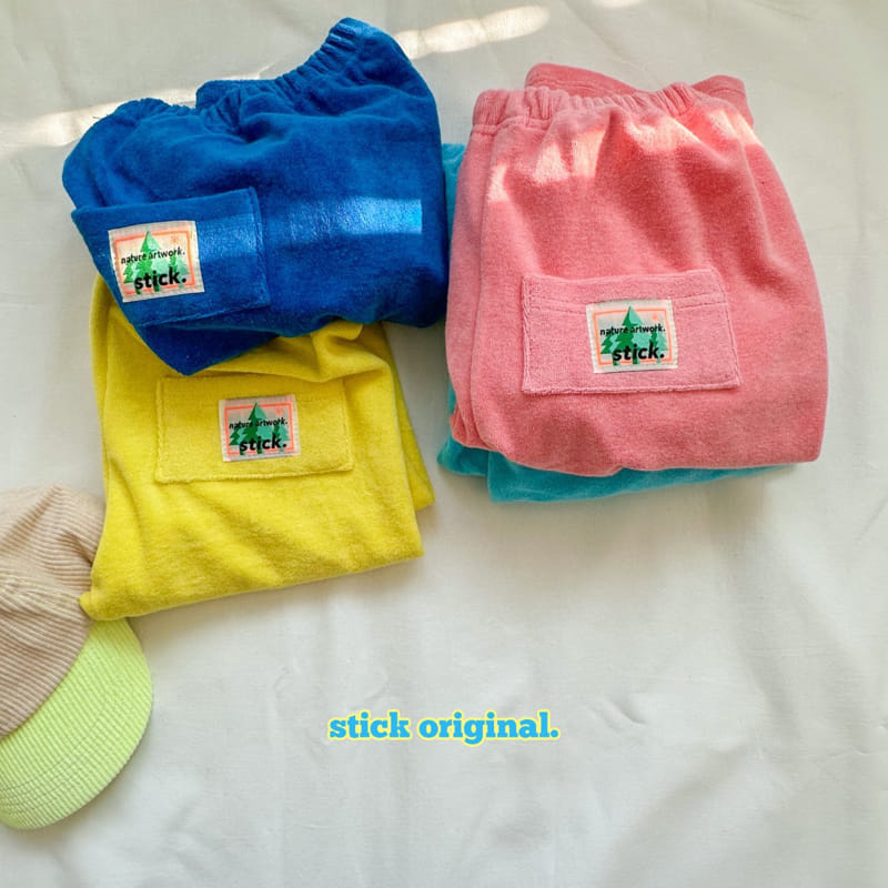 Stick - Korean Children Fashion - #fashionkids - Terry Pants with Mom - 3