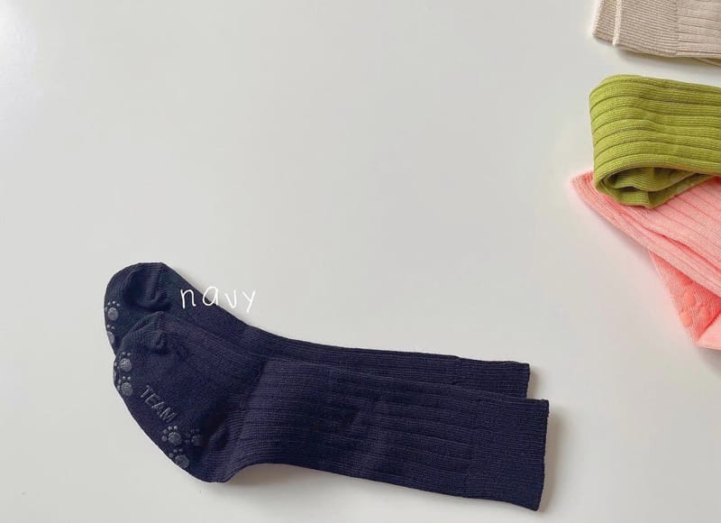 Teamand - Korean Children Fashion - #childofig - RIb Knee Socks  - 11