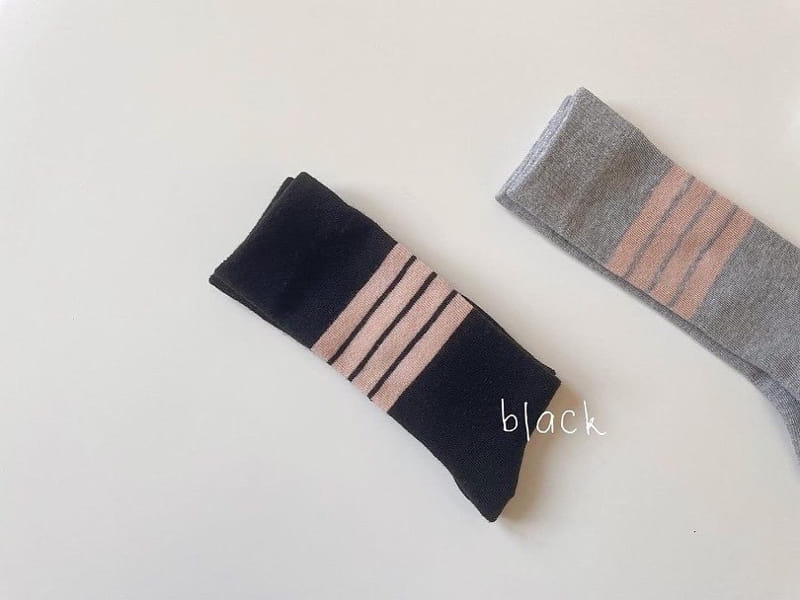 Teamand - Korean Children Fashion - #childofig - Half Knee Socks  - 9