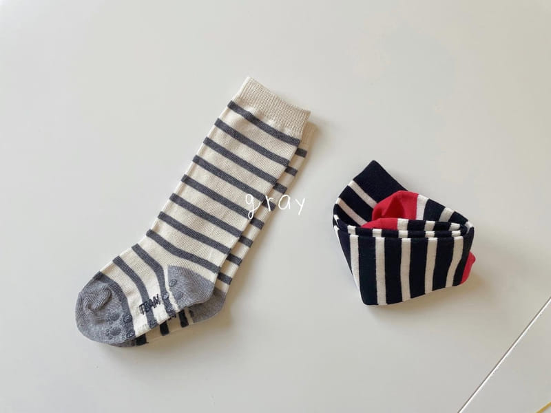 Teamand - Korean Children Fashion - #littlefashionista - Ppappiyoung Knee Socks  - 5