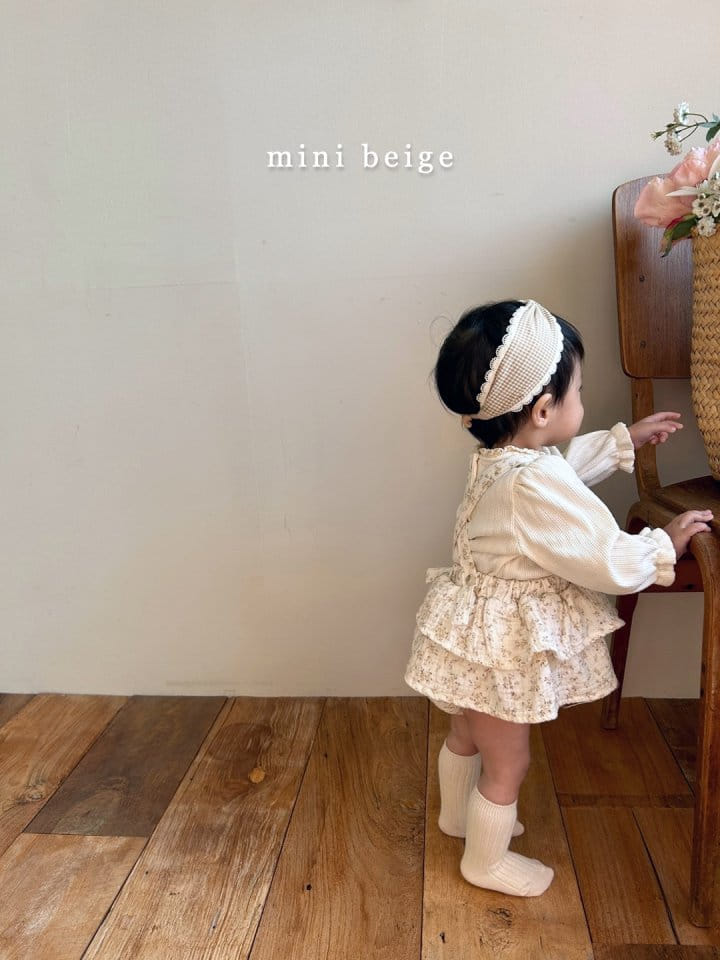 The Beige - Korean Baby Fashion - #babyboutiqueclothing - Cancan Dungarees Bloomer - 8