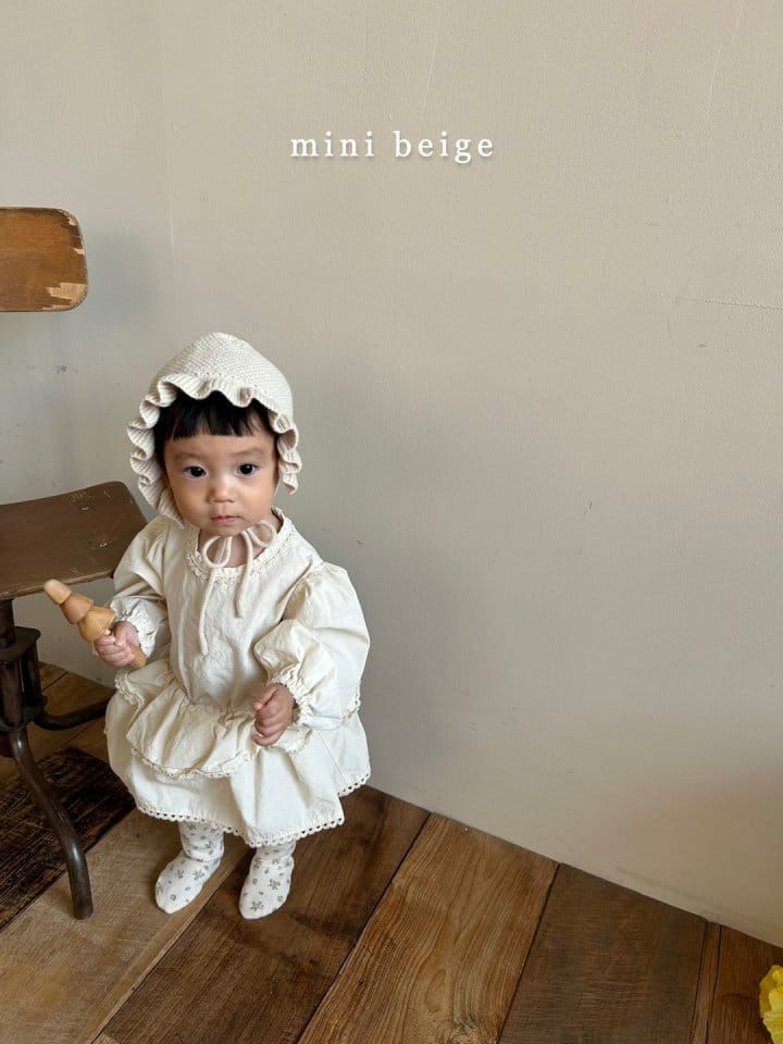 The Beige - Korean Baby Fashion - #babyfashion - Cancan Bodysuit - 7