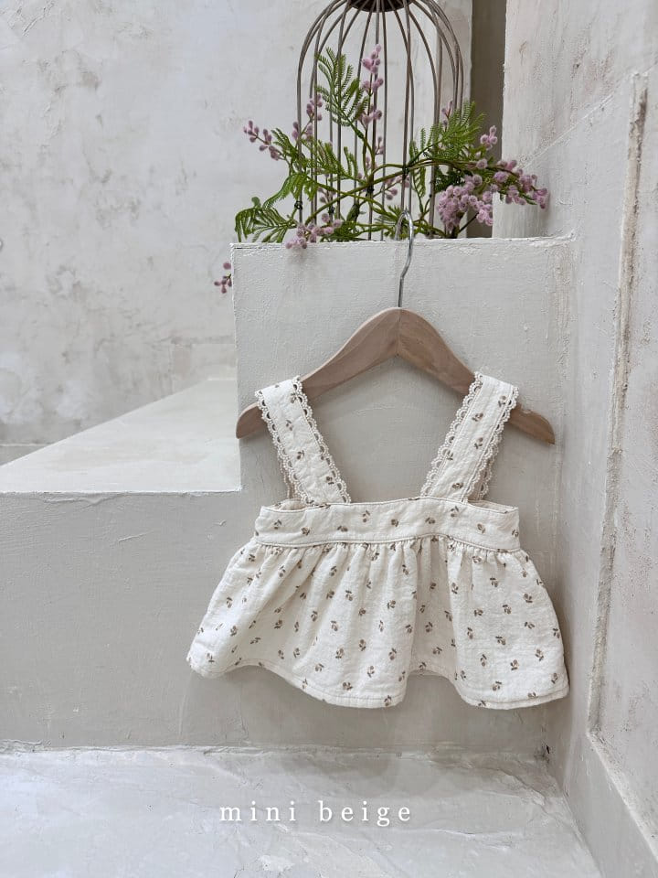 The Beige - Korean Baby Fashion - #babyootd - Bebe Apron - 2