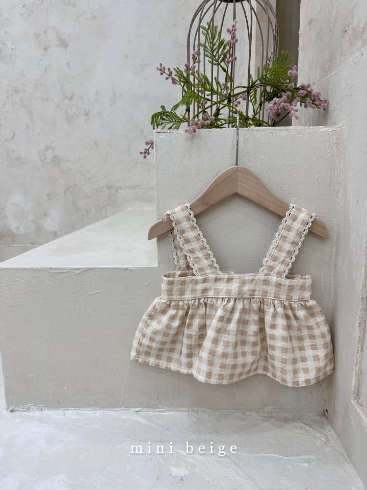 The Beige - Korean Baby Fashion - #babyoutfit - Bebe Apron - 3