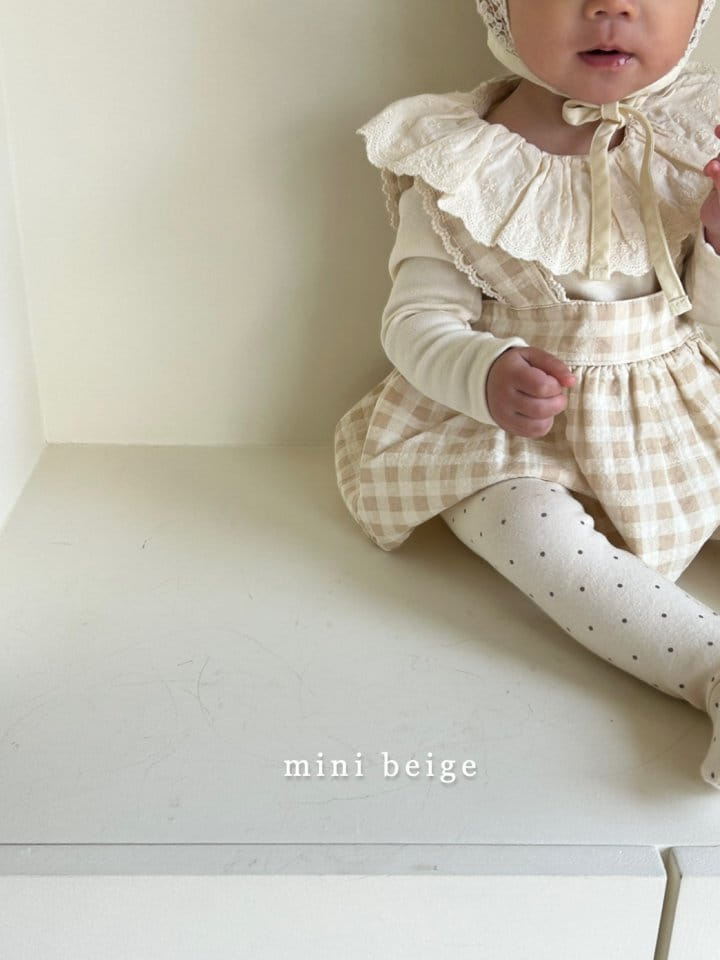 The Beige - Korean Baby Fashion - #onlinebabyboutique - Bebe Apron - 6