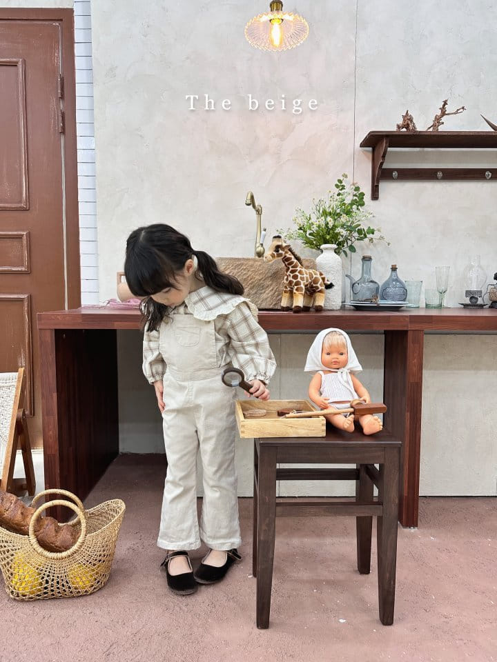 The Beige - Korean Children Fashion - #childofig - Dungarees Pants - 8