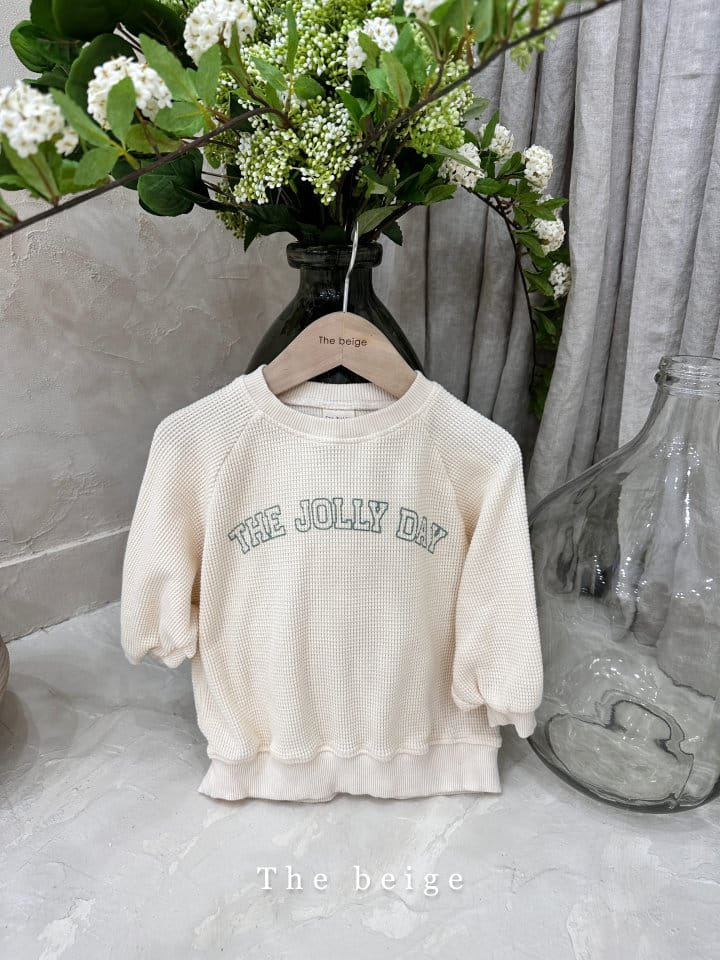 The Beige - Korean Children Fashion - #childofig - Waffle Sweatshirt - 2