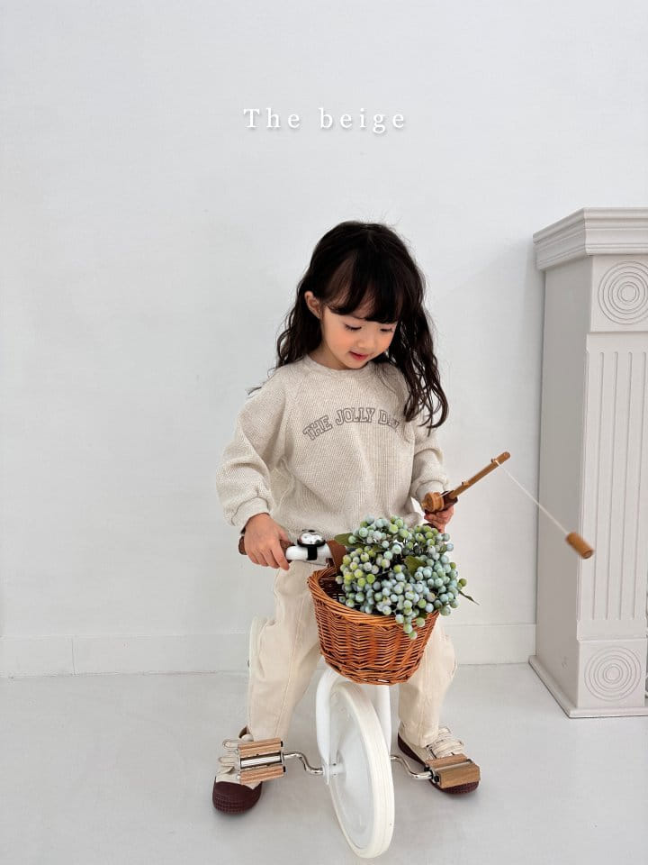 The Beige - Korean Children Fashion - #childofig - Waffle Sweatshirt - 3