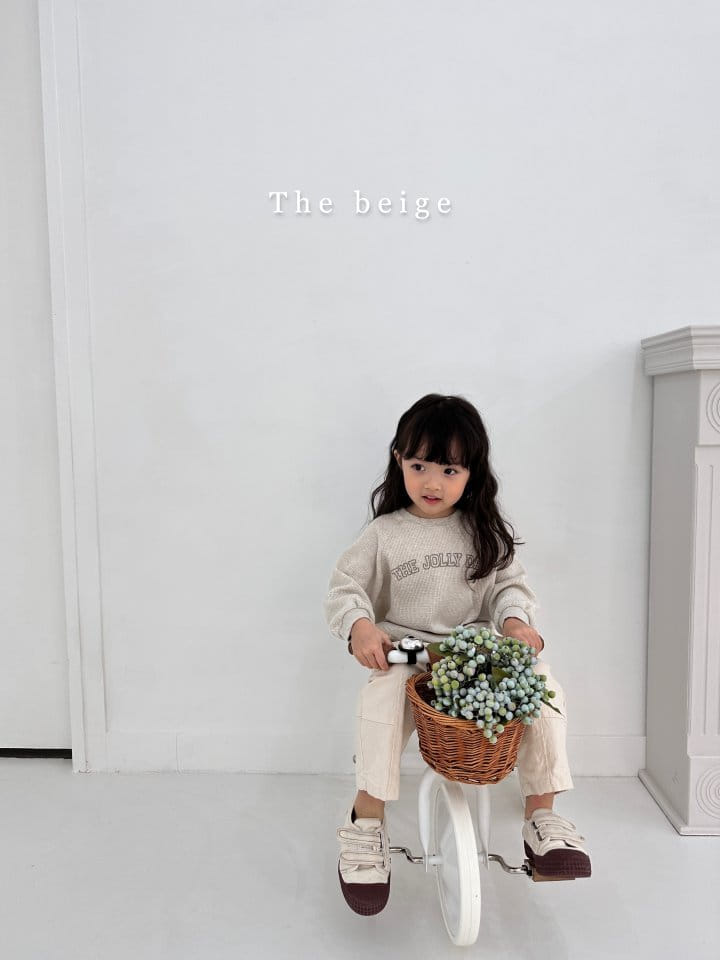 The Beige - Korean Children Fashion - #childofig - Waffle Sweatshirt - 4